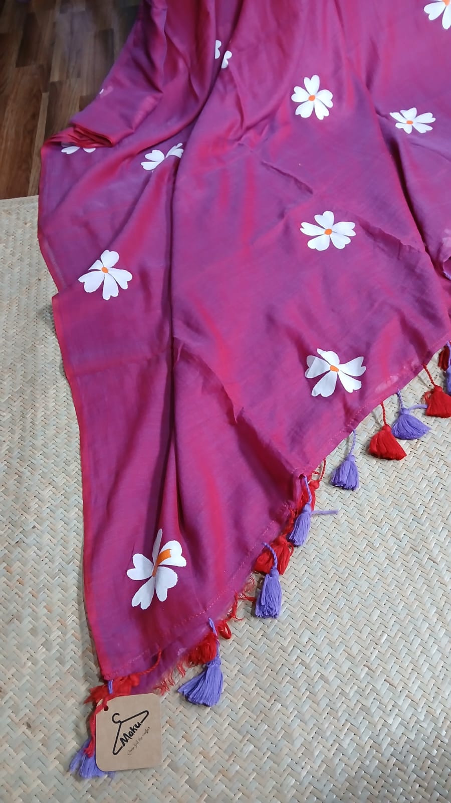 PURPLE SHIULI HANDPAINTED