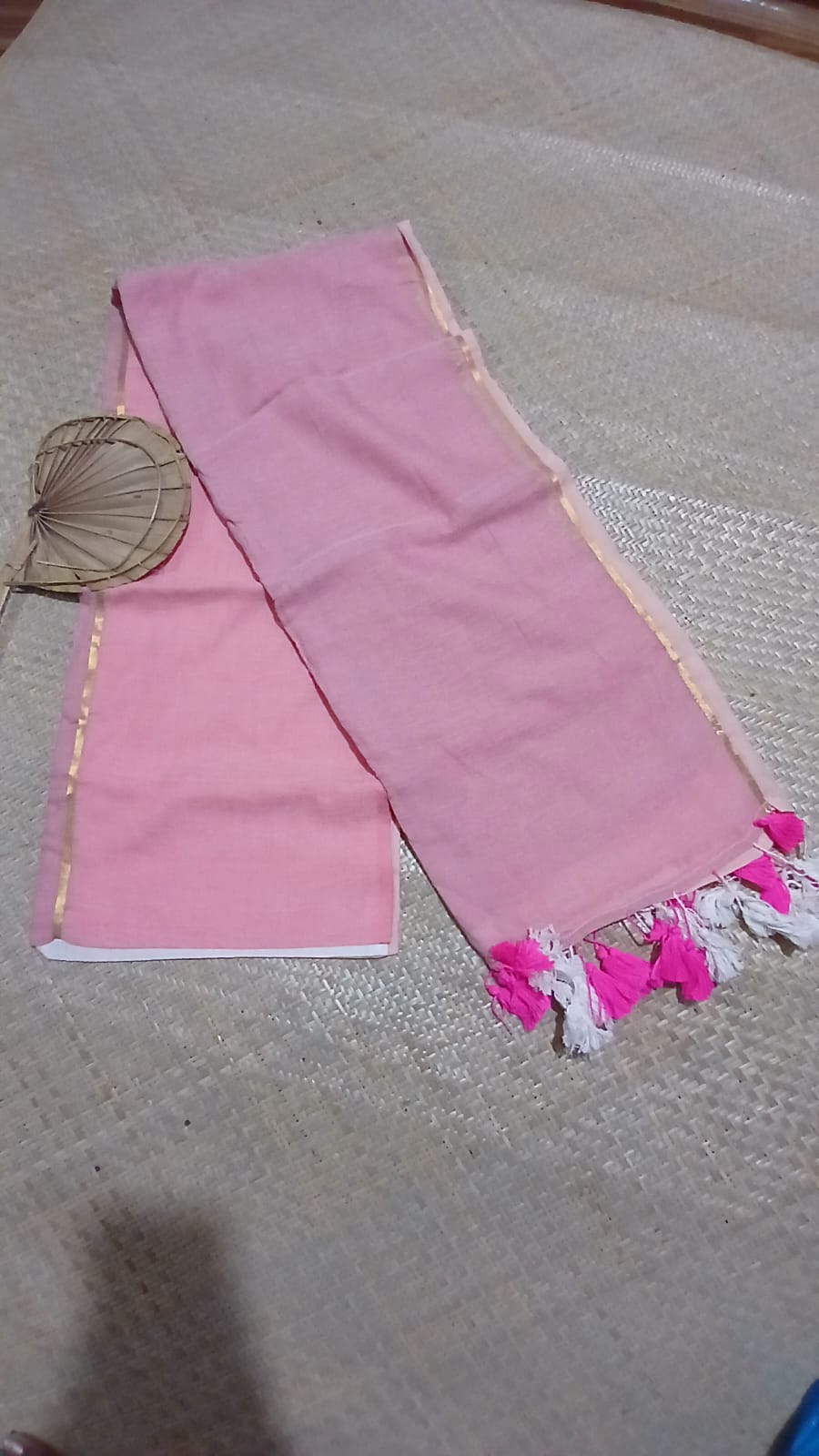 FOUR COLOUR STRIPE SAREE