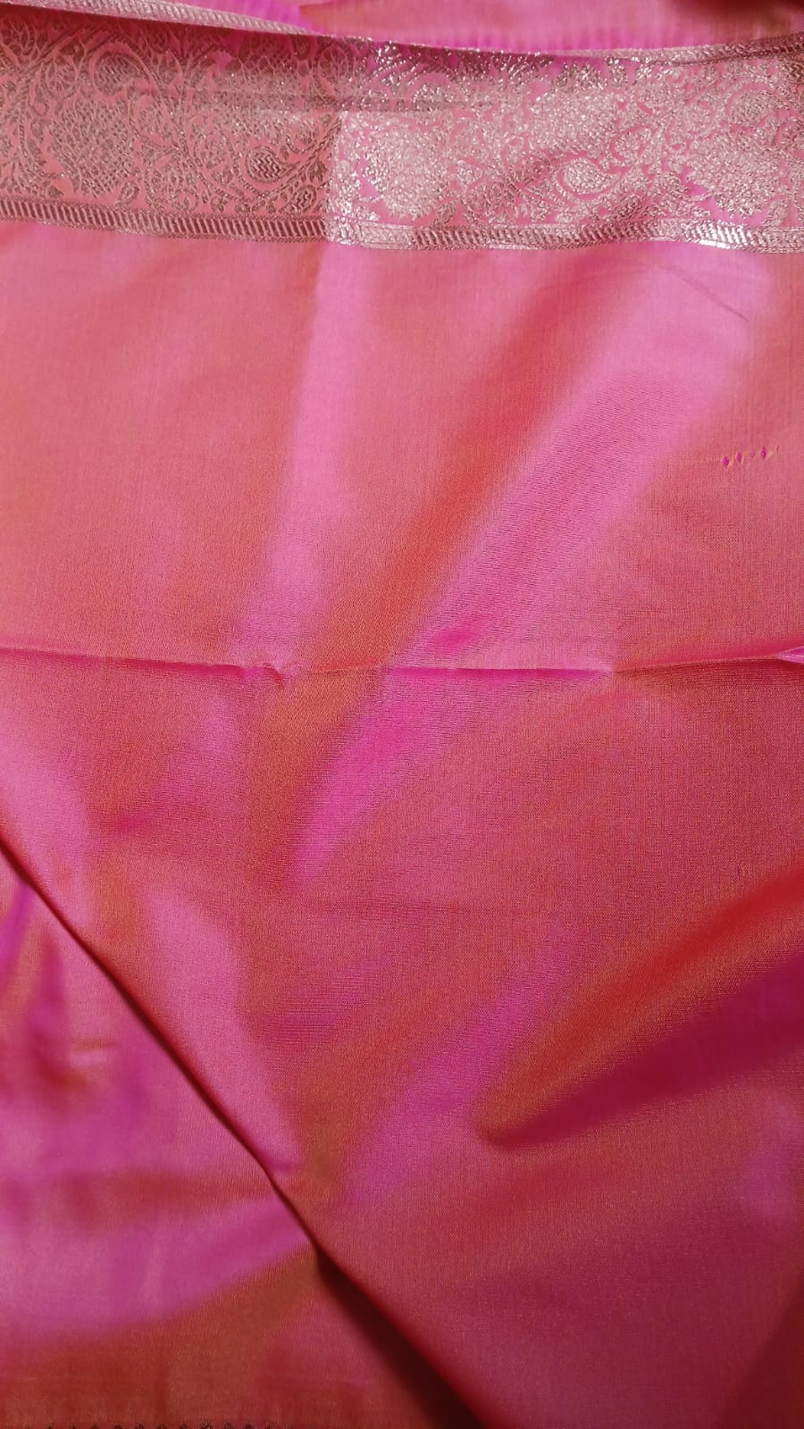 PEACH KALYANI SILK SAREE