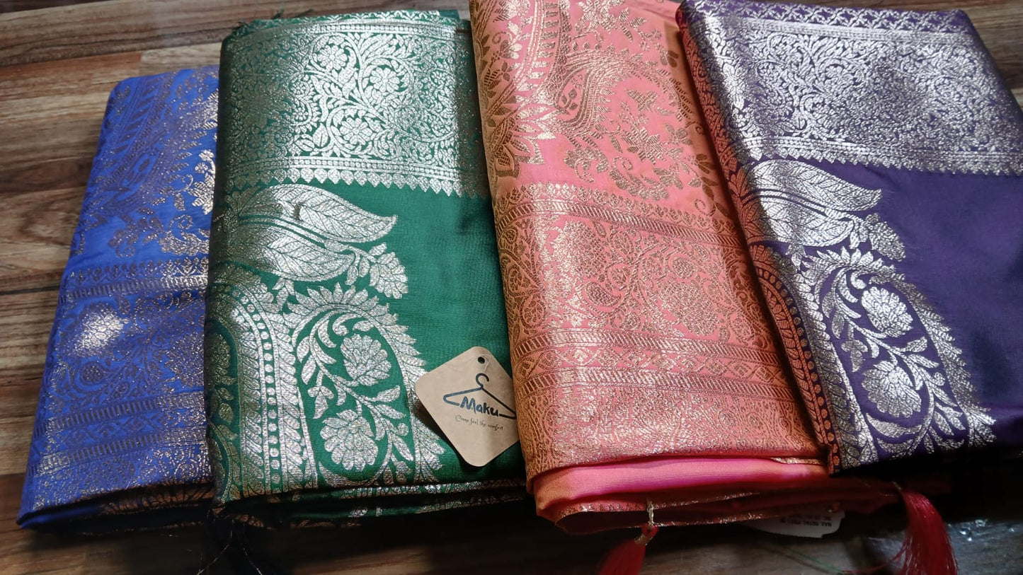 GREEN KALYANI SILK SAREE