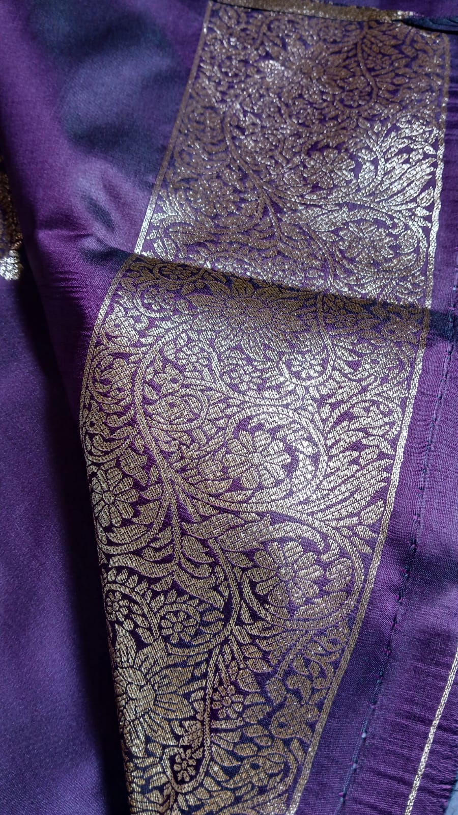 PURPLE KALYANI SILK SAREE