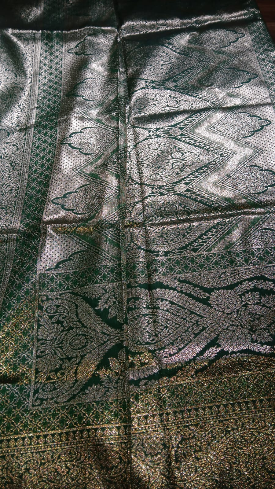GREEN KALYANI SILK SAREE