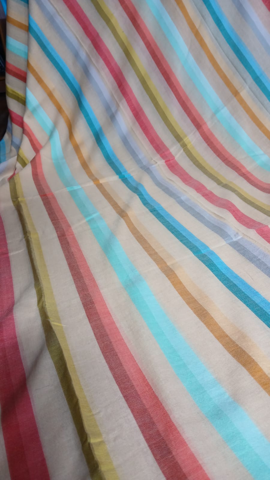 MULTICOLOUR STRIPE SAREE
