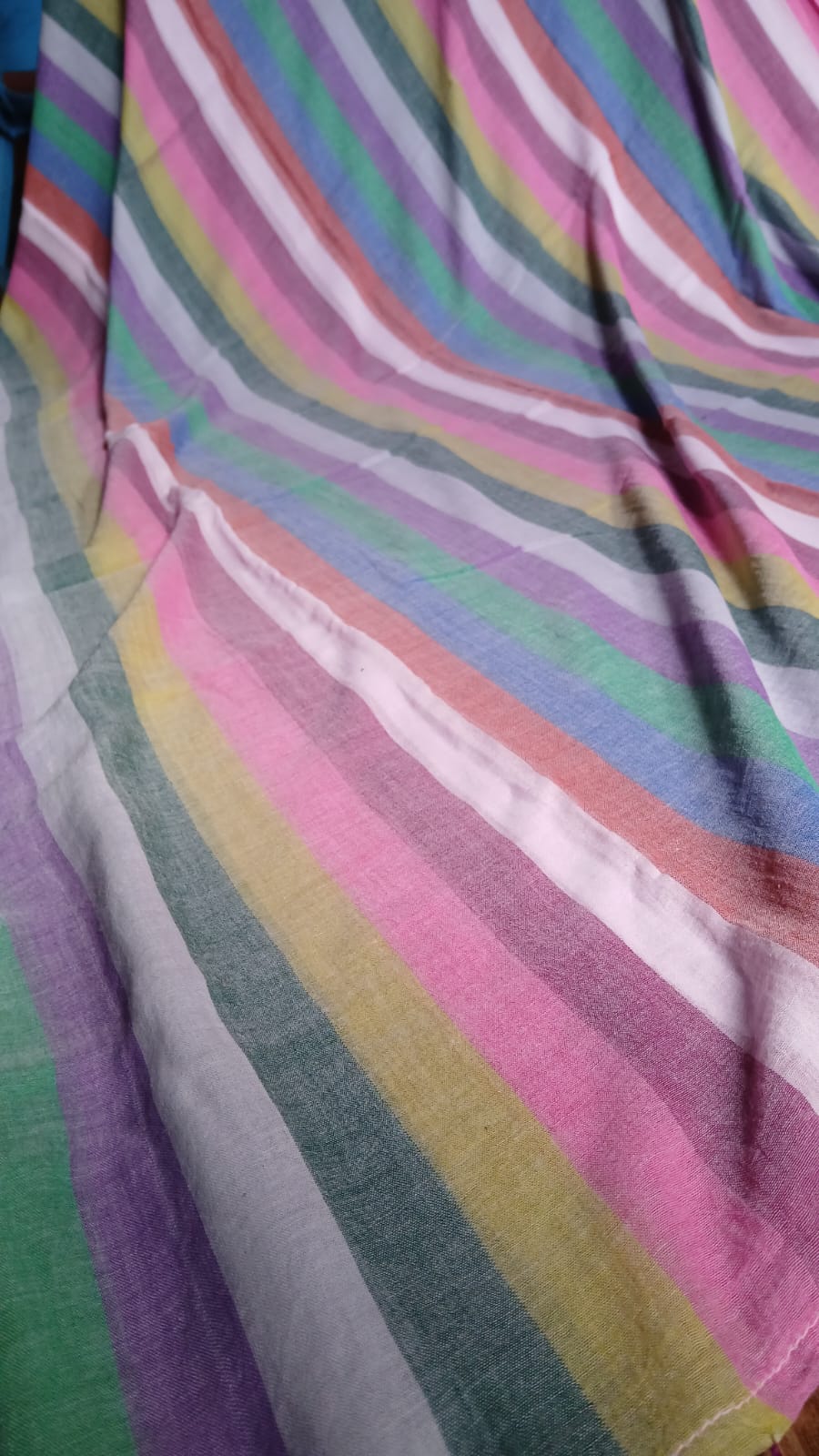 MULTICOLOUR STRIPE SAREE